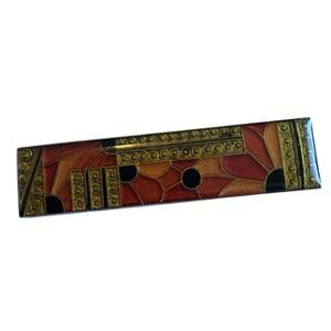 Vintage Pierre Bex Art Deco Enameled brooch